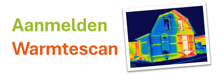 Aanmelden Warmtescan